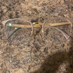 Glasses with Versace case they are ray ban glasses